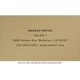 Modern Name Double Sided Shimmer Contact Cards Image 2 of 6